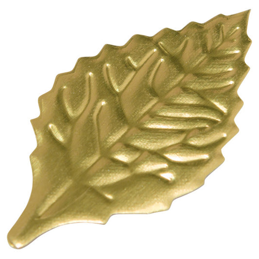 Gold Rose Leaves 1.75" Foil Leaves