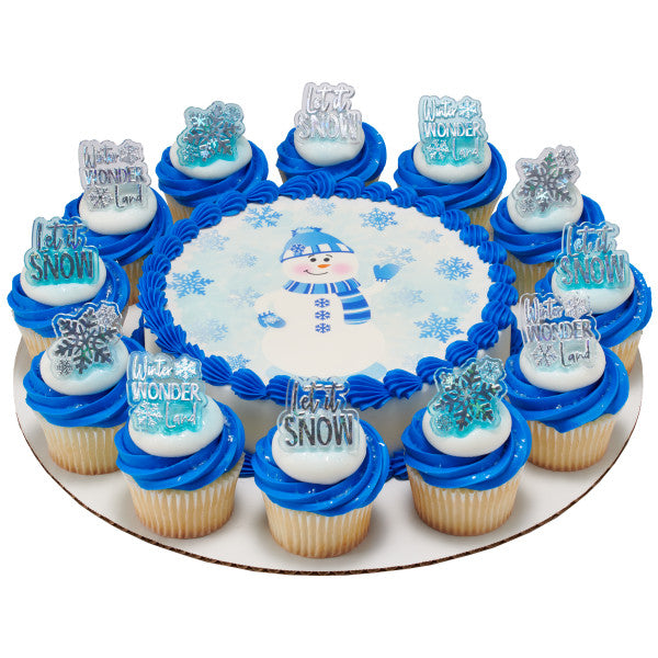 Winter Wonderland Assortment Cupcake Rings