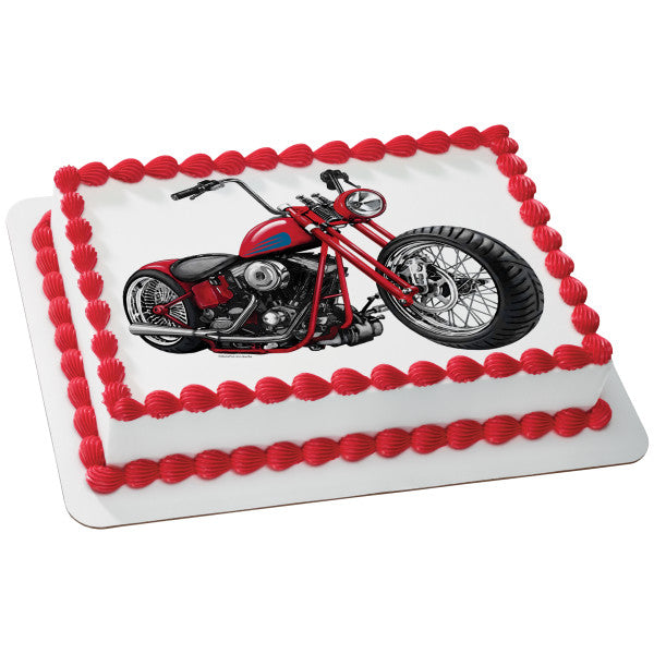 Motorbike cake topper dual color by M.Holicky - MakerWorld