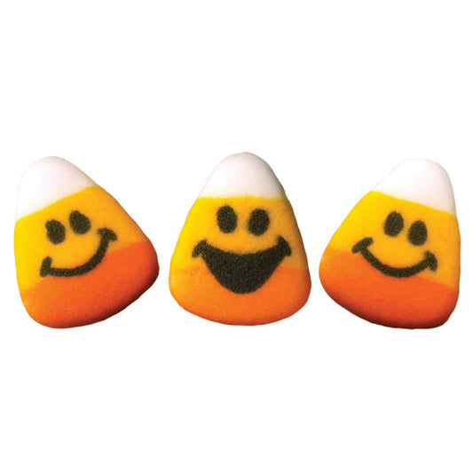 Candy Corn Faces Assortment Dec-Ons® Decorations