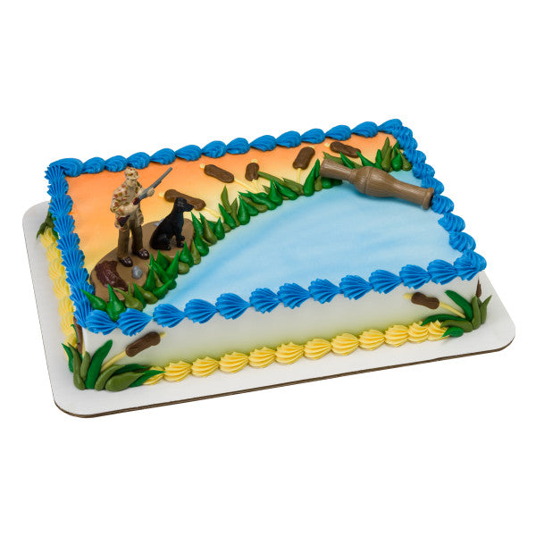 A Birthday Place - Cake Toppers - Duck Hunting DecoSet®