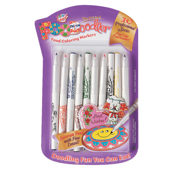 Food Coloring Pens 10 Colors Edible Ink Pens Food Coloring Pens