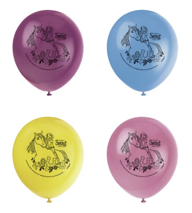 Spirit Riding Free 12" Balloons