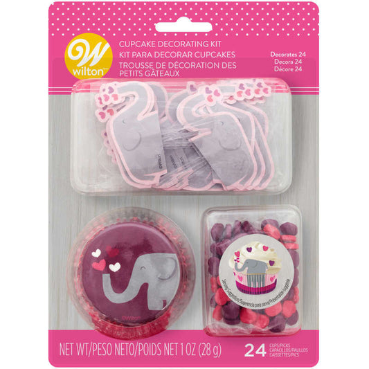 Elephant Cupcake Decorating Kit