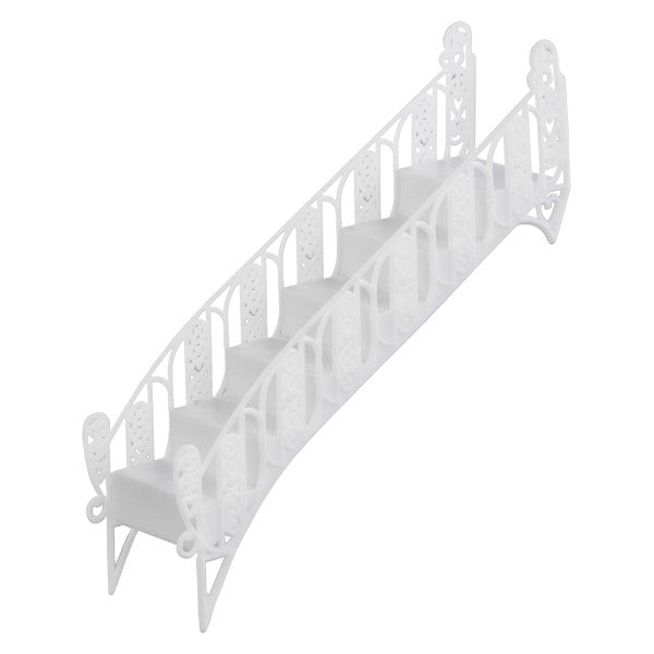 White Stair Bridge Wedding Ornament