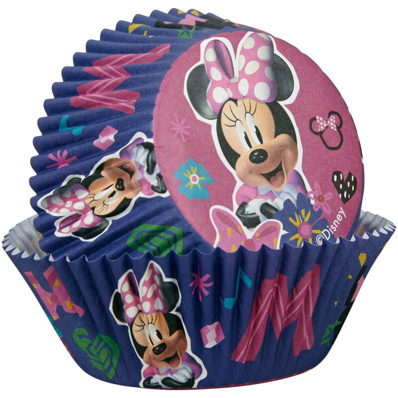 Disney Junior Minnie Mouse Cupcake Liners, 50ct