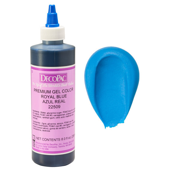 DecoPac Royal Blue Premium Gel Premium Gel Color