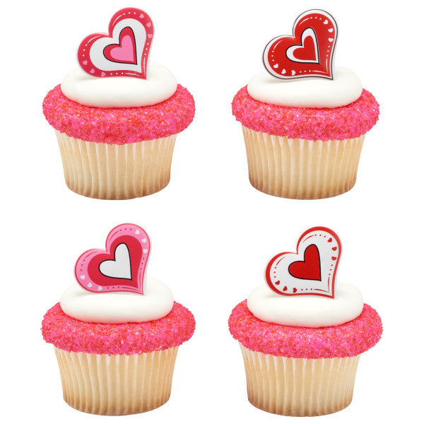 Love is in the Air Cupcake Rings