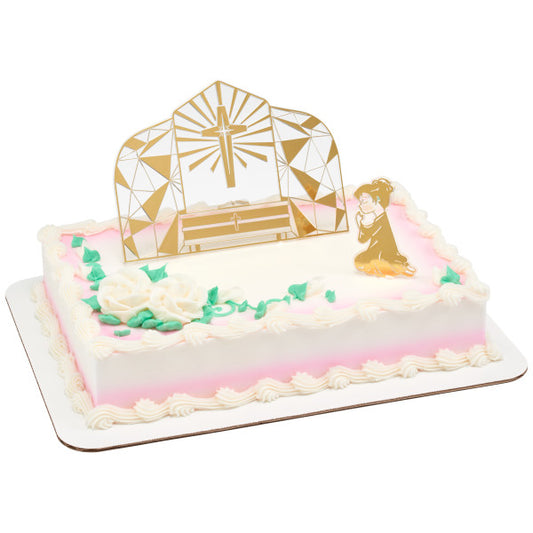 Communion Girl Cake Kit