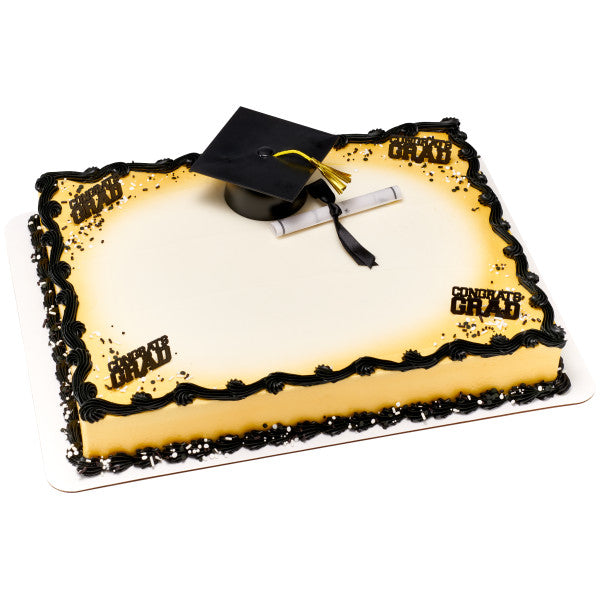 Graduation Diploma with Black Ribbon Layon