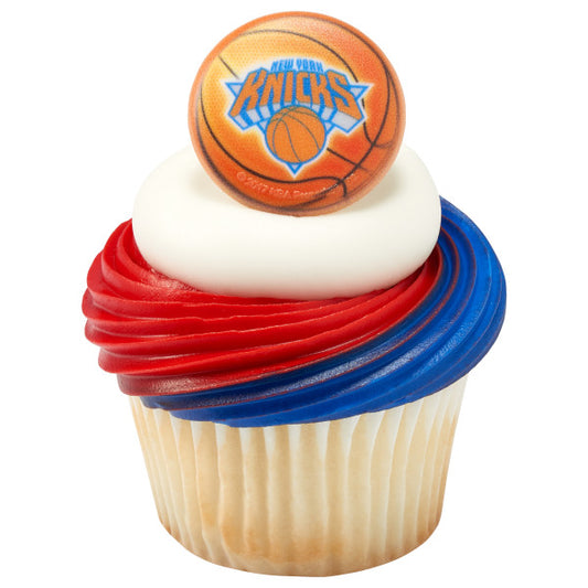 NBA New York Knicks Cupcake Rings