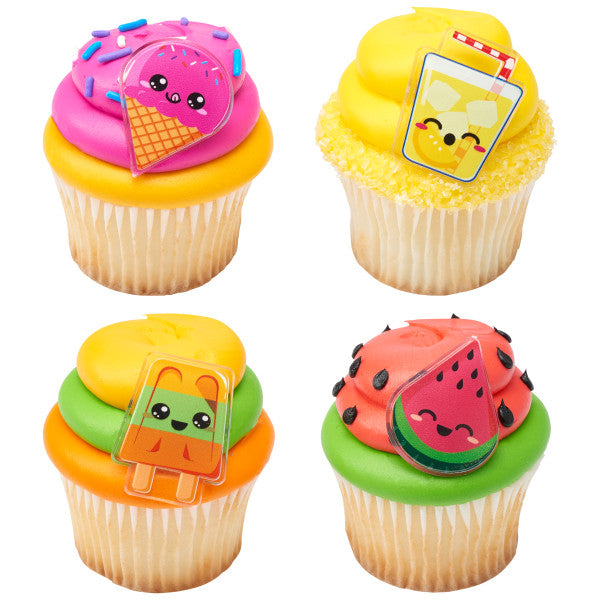 Cool Summer Treats Cupcake Rings