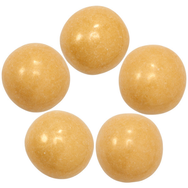 Gold Bubble Gum Sugar Candy Decorations