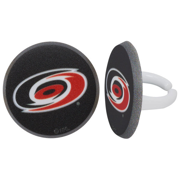 NHL® Puck Team Logo Cupcake Rings