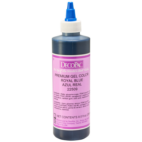 DecoPac Royal Blue Premium Gel Premium Gel Color